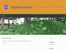 Tablet Screenshot of growingpower.org